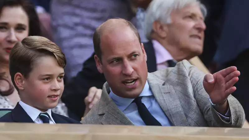 Prince George gives his father, Prince William, a rather casual nickname.