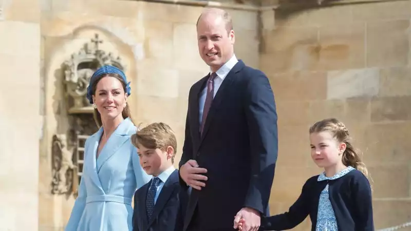 Prince George and Princess Charlotte make their Royal Easter debut