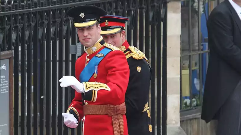 Prince William's wedding attire was suggested by the Queen