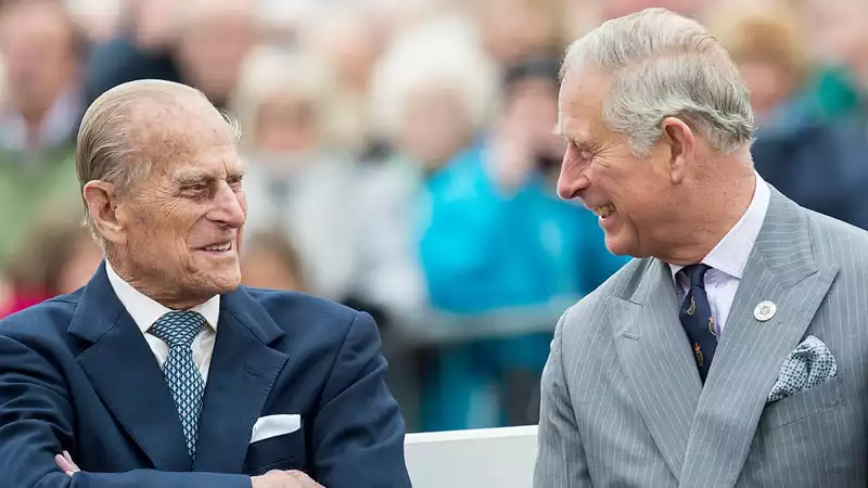 Prince Philip's last words to his eldest son, Prince Charles, were what one would expect from the witty patriarch of the British royal family