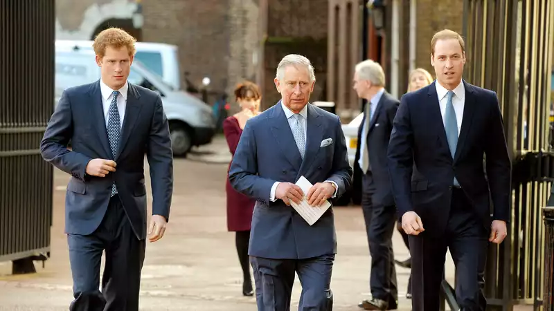 Prince Charles and Prince William "very angry" when Prince Harry told them they were "trapped