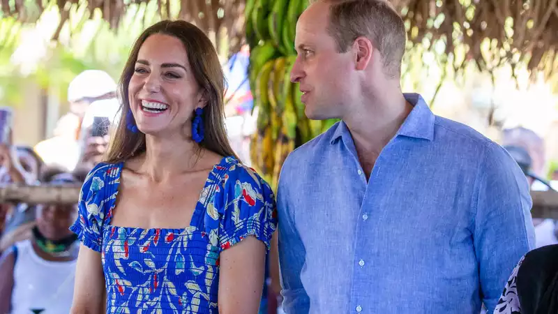 Kate Middleton visits Belize in a swish sundress