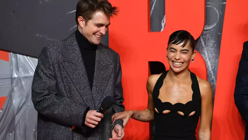 Zoë Kravitz's cut-out dress at the "Batman" premiere is stunning.