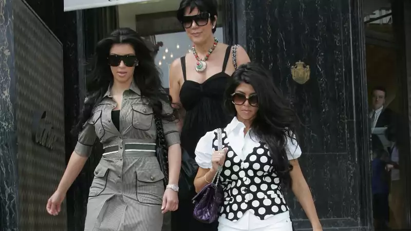 Kim Kardashian and Kris Jenner joked that they were much happier about Kourtney and Travis' engagement than Kim's.