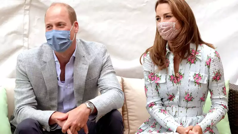 Kate Middleton, asked if she was Prince William's assistant, was completely unfazed.