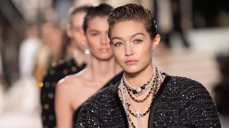 Gigi Hadid says her daughter Kai won't be getting into modeling anytime soon.