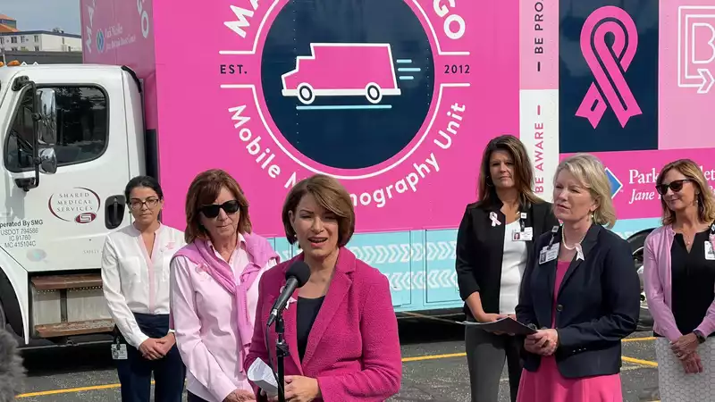 Senator Klobuchar: "Early detection saves lives. It saved my life.