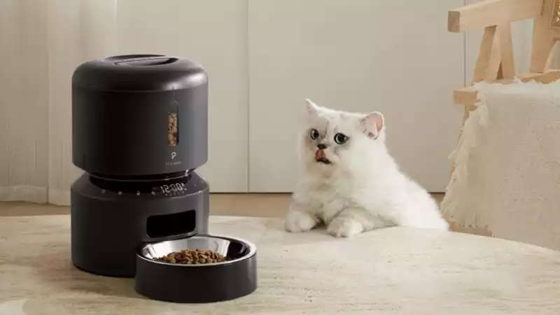 This pet food dispenser is a breakthrough for my pets.