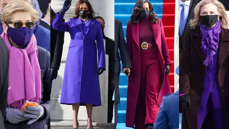 Why is it important to wear purple on Inauguration Day?