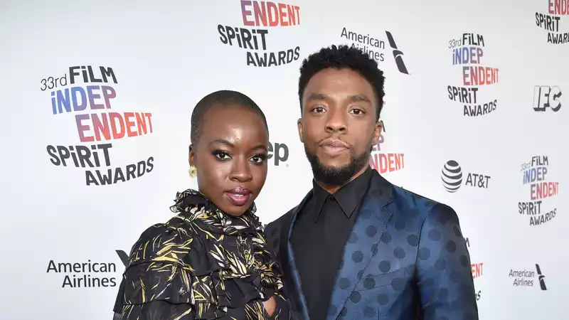 Danai Gurira gives a moving tribute to Chadwick Boseman.