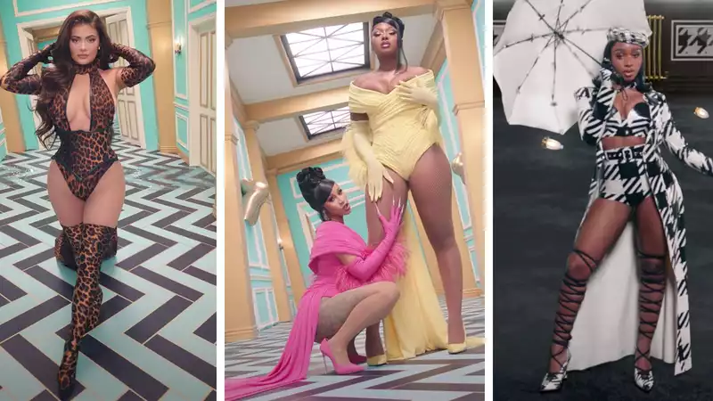 Cardi B and Megan Thee Stallion released a music video for "WAP".