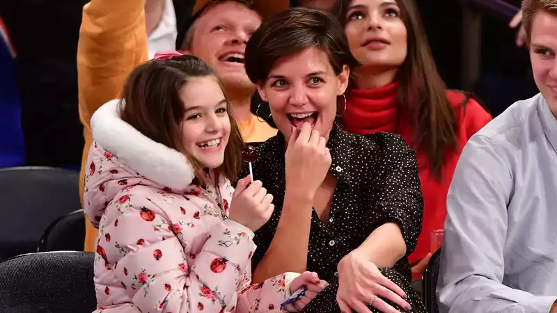 Katie Holmes Says Isolation with Suri Cruz Was "Very Educational"