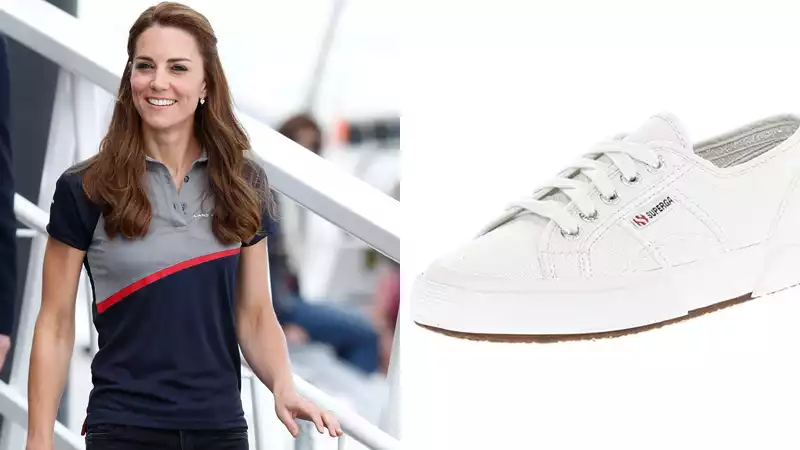 Kate Middleton's favorite Superga sneakers are on sale again!