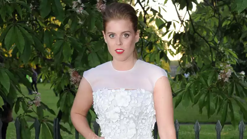 Princess Beatrice's royal wedding theme was "Secret Garden."