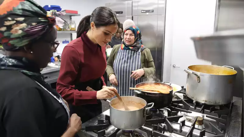 Meghan Markle sends a heartfelt message to the Grenfell Community Kitchen