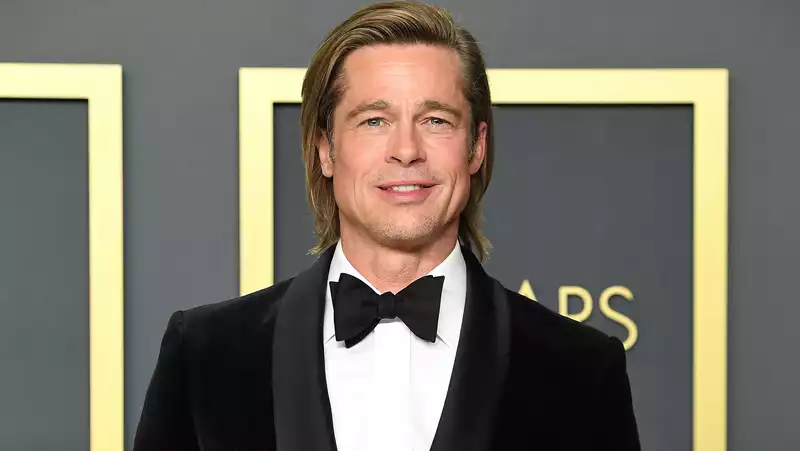 Brad Pitt grew his hair into a 90s-style bob during quarantine.