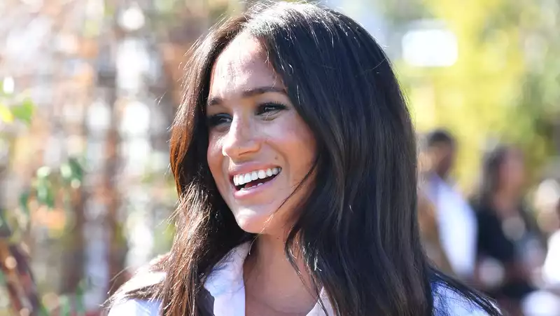 Meghan Markle gives a young woman a video pep talk before a job interview.