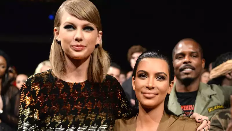 Kim Kardashian casually responds to Taylor and Kanye phone leak