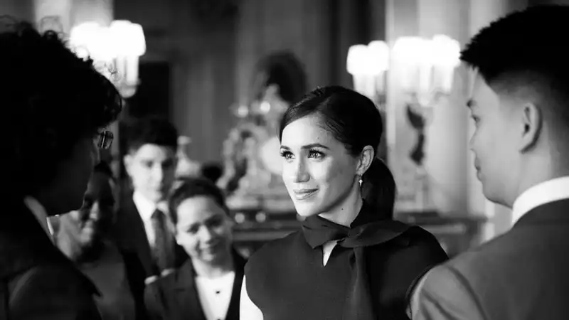 Meghan Markle sneaks into her last private event at Buckingham Palace