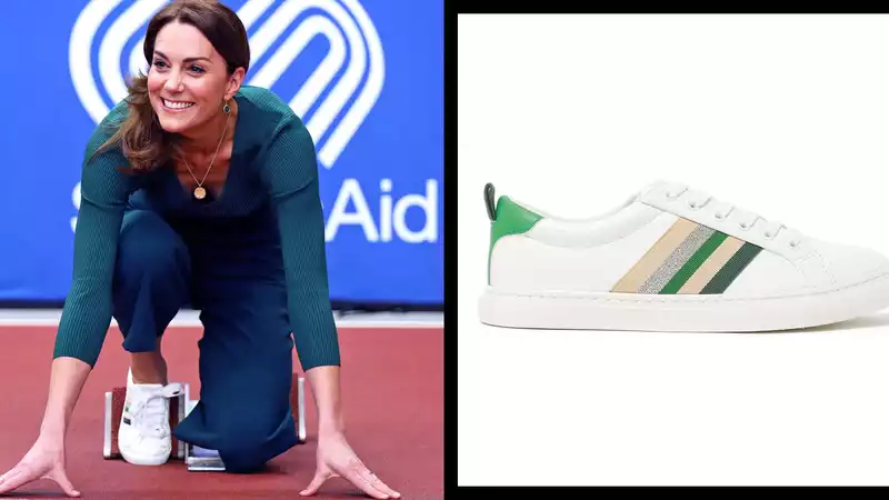 Kate Middleton sports $38 sneakers