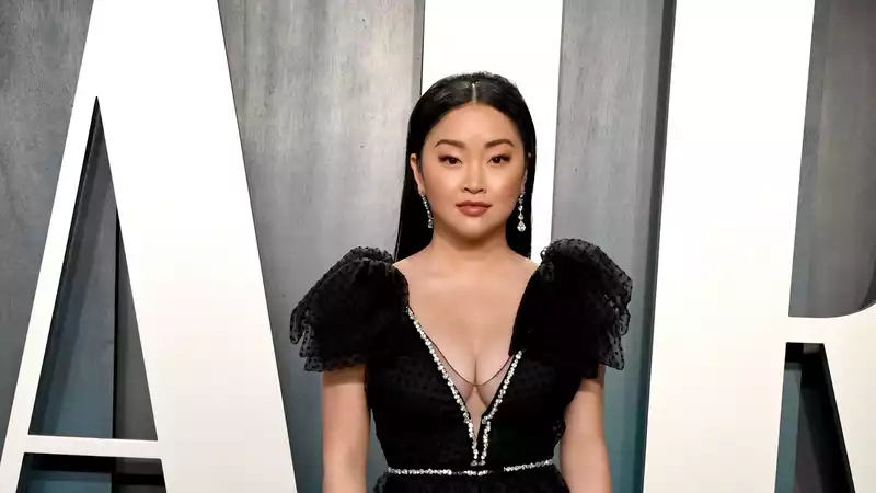 Lana Condor was seen being followed around at Whole Foods by David Beckham.