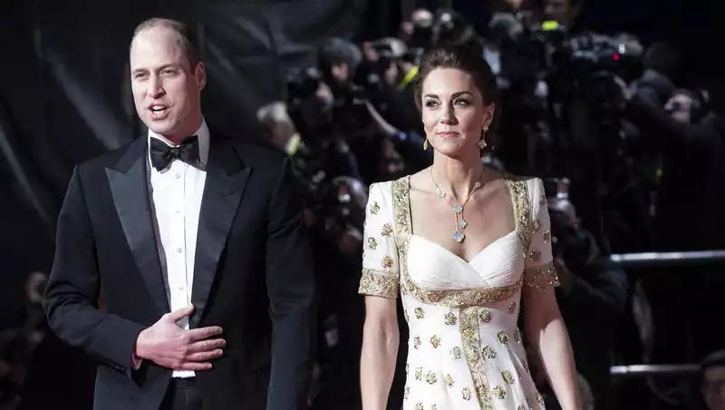 Kate Middleton and Prince William "Offended" by BAFTA Joke About Harry