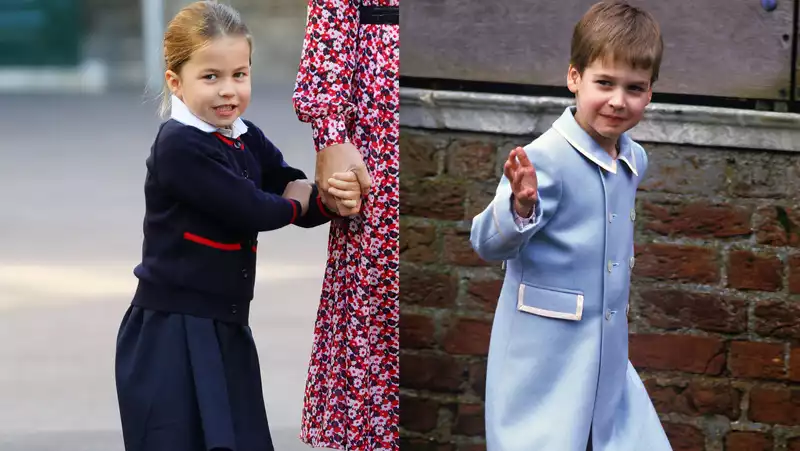 Prince William, who can't tell whether it's a photo of Princess Charlotte or a photo of himself.