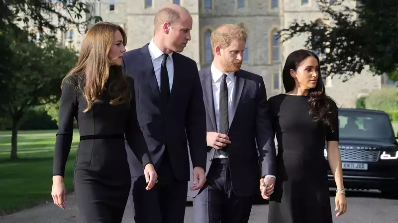 Prince William asks Harry and Meghan to honor the Queen with Princess Catherine