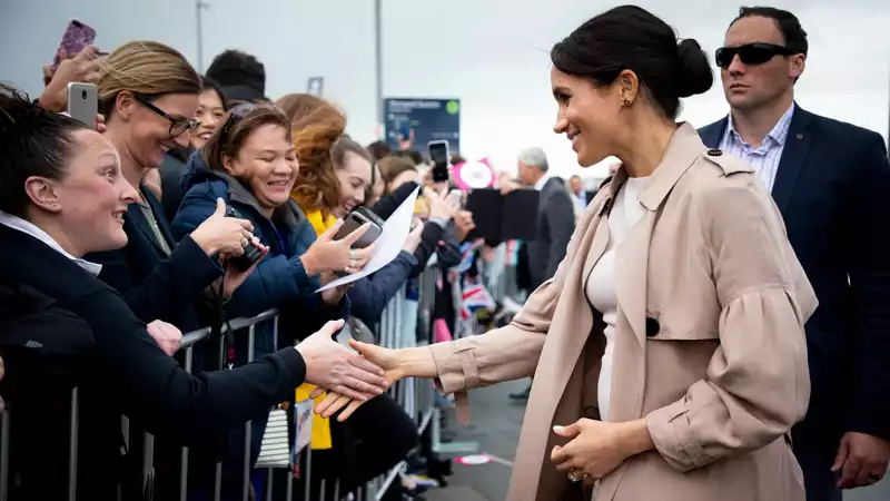 Meghan Markle reportedly said "I can't believe I'm not getting paid for this" during her royal tour in Australia.