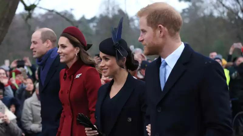 Prince Harry and Meghan Markle moved to the bottom of the royal website