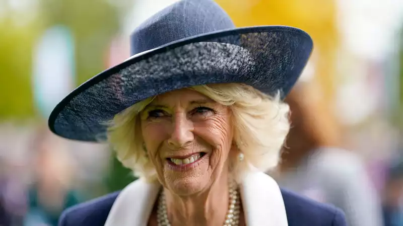 Just for the record, Queen Camilla is "definitely" watching "The Crown".