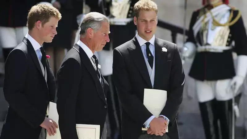 The relationship between Prince Charles and Prince William and Prince Harry is long and "hot and cold."