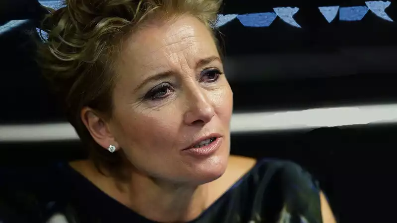 Romantic love is a myth and quite dangerous," says Emma Thompson, Queen of Romantic Comedy