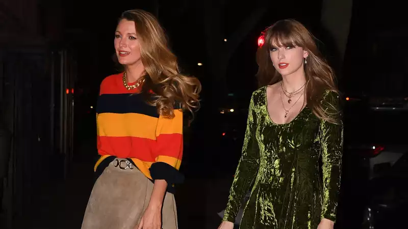 Taylor Swift and Blake Lively Wear Quirky, Colorful Looks at Latest Girls' Night Out