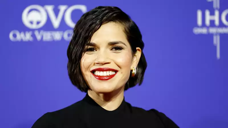 America Ferrera's Shiny Bob is a Curly Girl's Dream