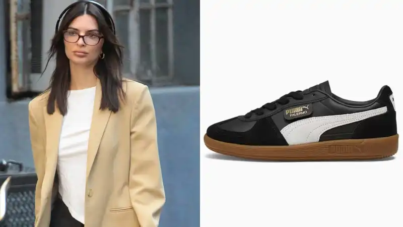 Emily Ratajkowski and Dua Lipa are bringing back vintage Puma sneakers for underン100.