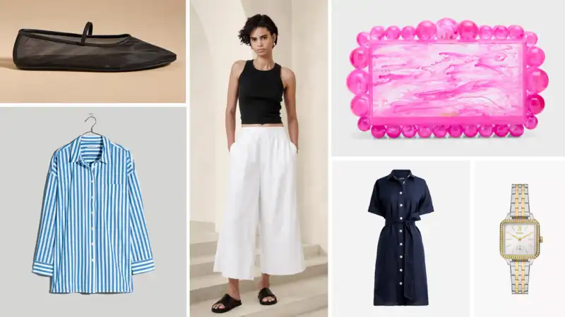 This week's best sale items, including linen essentials and beautiful mesh flats