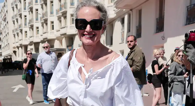 Andy McDowell's Everlane costume at Cannes is a summer dressing dream