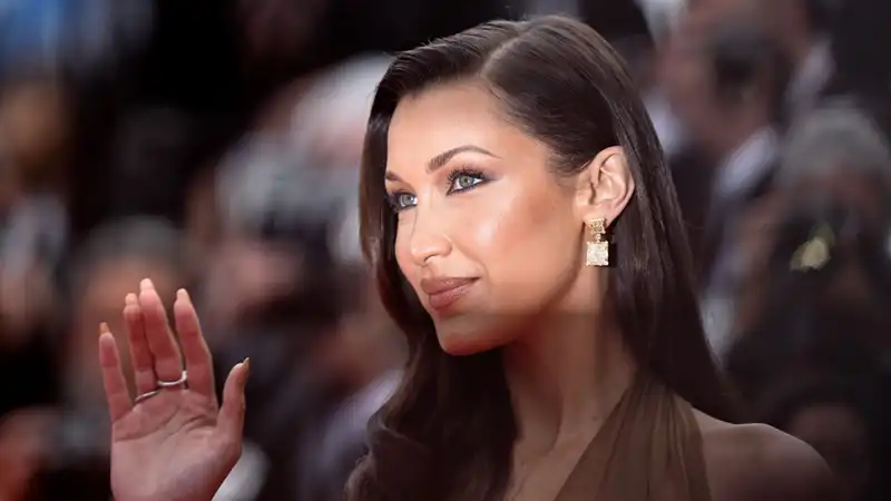 Bella Hadid's Cannes manicure is the hottest shade in summer