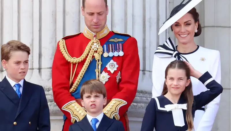 Princess Charlotte and Princess Kate try on matching mother-daughter outfits at Trooping the Colour