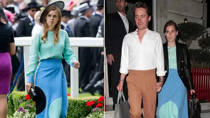 Princess Beatrice re-wears 2015 Royal Ascot outfit at Wimbledon after-party