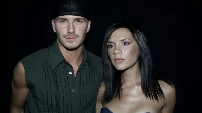 David Beckham confesses that he fell in love with Victoria at first sight.