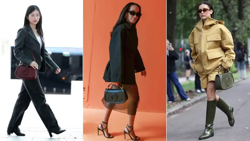 It's no coincidence that Gucci bags made an appearance in the street style of Fashion Week