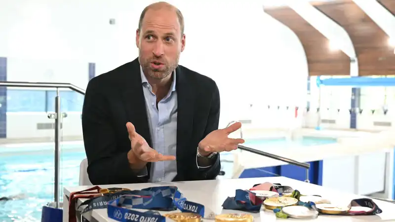 Prince William reveals why he skipped the Paris Olympics.