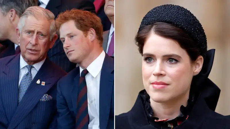 Princess Eugenie reportedly in “precarious position” between Prince Harry and King Charles