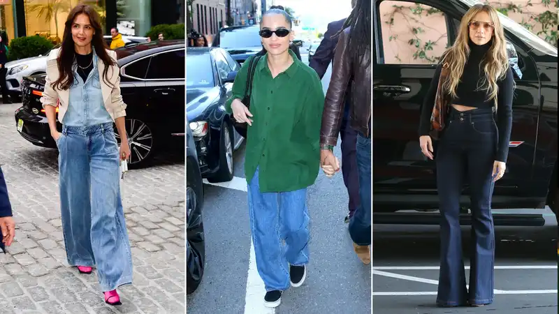 6 Denim Trends for Fall 2024, How could your favorite celebrity not wear it?