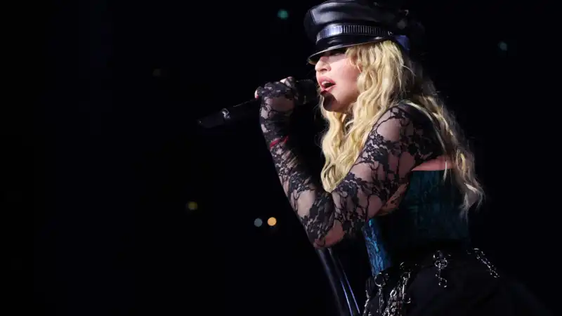 Madonna eats “F*** Trump” cake, talks about election upset