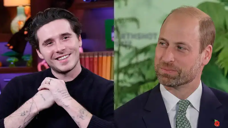 Brooklyn Beckham tells Andy Cohen what Prince William really looks like