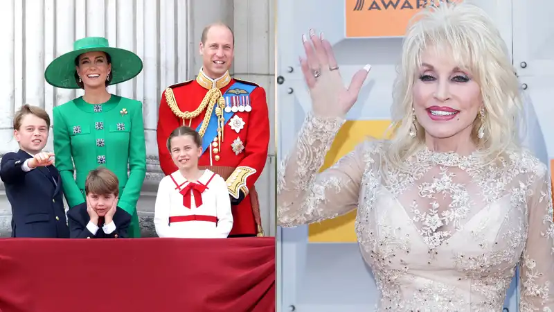 Dolly Parton invited Prince George, Princess Charlotte and Prince Louis to Dolly Wood after refusing tea with Princess Kate