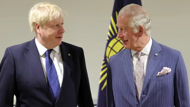 King Charles was accused of being "too awake" by former Prime Minister Boris Johnson